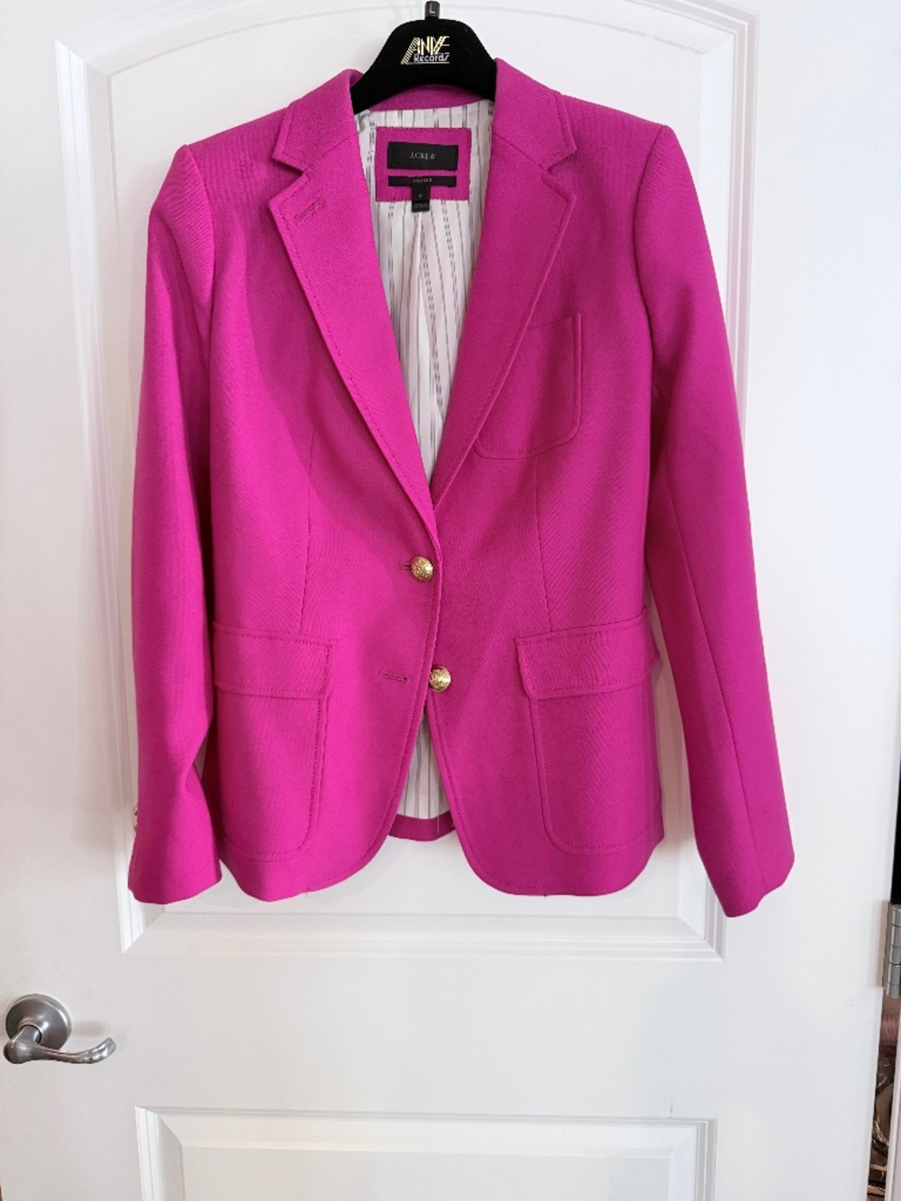 J Crew - 100% wool tailored blazer : size 8